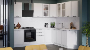 Модульная кухня «Белладжио» Белый, Фон белый в Пыть-Яхе - pyt-yah.mebel-tymen.ru | фото