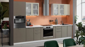 Модульная кухня «Белладжио» Белый, Софт панакота, Софт капучино в Пыть-Яхе - pyt-yah.mebel-tymen.ru | фото