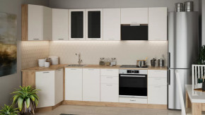 Модульная кухня «Габриэлла» Дуб крафт золотой/Крем в Пыть-Яхе - pyt-yah.mebel-tymen.ru | фото