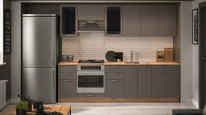 Модульная кухня «Габриэлла» Дуб крафт золотой/Муссон в Пыть-Яхе - pyt-yah.mebel-tymen.ru | фото