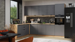 Модульная кухня «Гренада» Дуб Крафт золотой, Холст Вулкан в Пыть-Яхе - pyt-yah.mebel-tymen.ru | фото