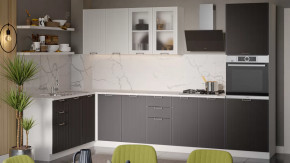 Модульная кухня «Кимберли» Белый, Сноу, Муссон в Пыть-Яхе - pyt-yah.mebel-tymen.ru | фото