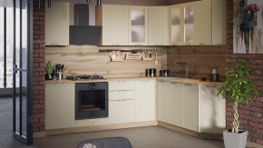 Модульная кухня «Кимберли» Дуб Крафт золотой, Крем в Пыть-Яхе - pyt-yah.mebel-tymen.ru | фото