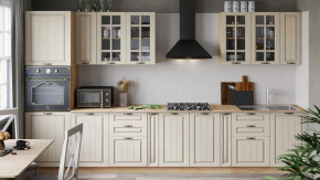 Модульная кухня «Лина» Дуб крафт золотой/Крем в Пыть-Яхе - pyt-yah.mebel-tymen.ru | фото