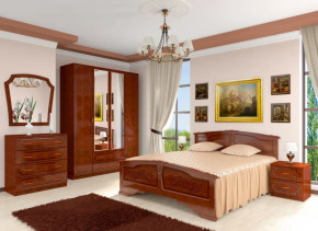 Модульная спальня Лакированный орех в Пыть-Яхе - pyt-yah.mebel-tymen.ru | фото