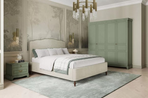 Модульная спальня Лорето Лак Зелёный самшит в Пыть-Яхе - pyt-yah.mebel-tymen.ru | фото