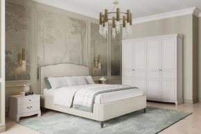 Модульная спальня Лорето Персидский жемчуг/Лак Льняной в Пыть-Яхе - pyt-yah.mebel-tymen.ru | фото