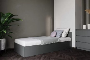 МОРИ КРМ 900.1/1 Кровать (сп/м 900*2000мм), ЛДСП Графит МП (НАСТИЛЫ) в Пыть-Яхе - pyt-yah.mebel-tymen.ru | фото