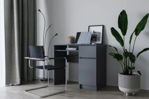 МОРИ МС-1 Стол с 1м ящ., 1 дв., ПРАВЫЙ (ш900*г504*в770мм), ЛДСП Графит (МП) в Пыть-Яхе - pyt-yah.mebel-tymen.ru | фото