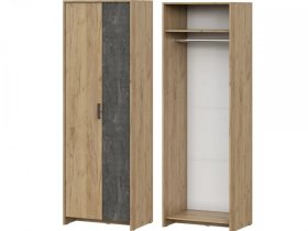 Шкаф двухстворчатый МСП-1 в Пыть-Яхе - pyt-yah.mebel-tymen.ru | фото