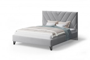 Мягкая кровать Аделия, 1400*2000 мм, серый в Пыть-Яхе - pyt-yah.mebel-tymen.ru | фото