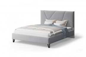 Мягкая кровать Мила, 1600*2000 мм, серый в Пыть-Яхе - pyt-yah.mebel-tymen.ru | фото