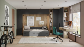 Набор детской мебели «Порто» №2 Яблоня Беллуно, Графит софт в Пыть-Яхе - pyt-yah.mebel-tymen.ru | фото