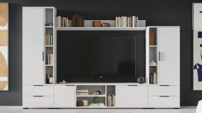 Набор мебели для гостиной «Агата» №4 Белый в Пыть-Яхе - pyt-yah.mebel-tymen.ru | фото