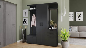 Набор мебели для прихожей «Витра» Тип 2 Антрацит в Пыть-Яхе - pyt-yah.mebel-tymen.ru | фото