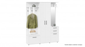 Набор мебели для прихожей «Витра» Тип 2 Белый Ясень в Пыть-Яхе - pyt-yah.mebel-tymen.ru | фото