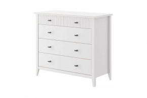 Никеа Комод 5 ящиков Белый в Пыть-Яхе - pyt-yah.mebel-tymen.ru | фото