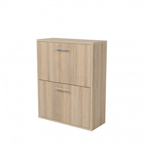 Обувница 2 секции дуб сонома Герда в Пыть-Яхе - pyt-yah.mebel-tymen.ru | фото