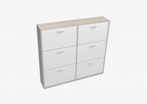 Обувница "Приветливая" ПО-4 в Пыть-Яхе - pyt-yah.mebel-tymen.ru | фото