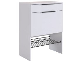 Обувница Баско белое дерево/белое дерево в Пыть-Яхе - pyt-yah.mebel-tymen.ru | фото