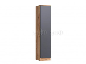 Пенал Мартина ЛДСП Графит, Дуб крафт в Пыть-Яхе - pyt-yah.mebel-tymen.ru | фото