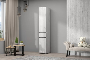 Пенал МС Лиана Дуб Крафт Белый/Артвуд Темный в Пыть-Яхе - pyt-yah.mebel-tymen.ru | фото