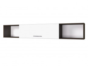 Полка 2032 Ненси венге-белый в Пыть-Яхе - pyt-yah.mebel-tymen.ru | фото