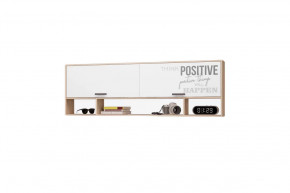 Полка для книг Джуниор, дуб сонома/ белый в Пыть-Яхе - pyt-yah.mebel-tymen.ru | фото