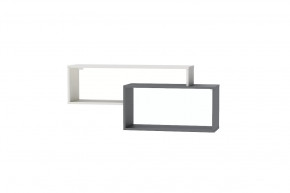 Полка Клео Пл-1, 1150 мм, графит, миндаль Диал в Пыть-Яхе - pyt-yah.mebel-tymen.ru | фото