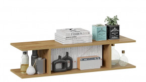 Полка настенная «Хилтон» (1100) Дуб Крафт золотой в Пыть-Яхе - pyt-yah.mebel-tymen.ru | фото