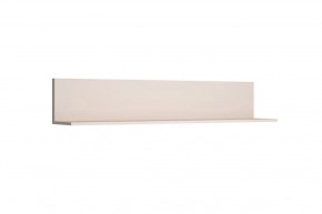 Полка навесная "Капри" Сатин/Сатин в Пыть-Яхе - pyt-yah.mebel-tymen.ru | фото