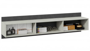 Полка навесная «Оксфорд-2» Матера, Дуб крафт белый с рисунком в Пыть-Яхе - pyt-yah.mebel-tymen.ru | фото