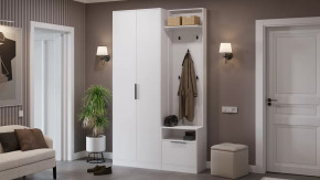 Прихожая «Агата» №2 Белый в Пыть-Яхе - pyt-yah.mebel-tymen.ru | фото