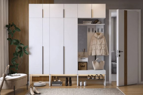 Прихожая Баско К10 белое дерево в Пыть-Яхе - pyt-yah.mebel-tymen.ru | фото