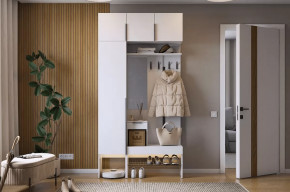 Прихожая Баско К4 белое дерево в Пыть-Яхе - pyt-yah.mebel-tymen.ru | фото