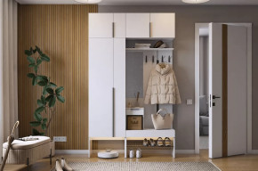 Прихожая Баско К6 белое дерево в Пыть-Яхе - pyt-yah.mebel-tymen.ru | фото