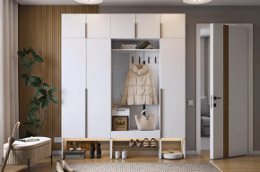 Прихожая Баско К7 белое дерево в Пыть-Яхе - pyt-yah.mebel-tymen.ru | фото
