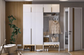 Прихожая Баско К9 белое дерево в Пыть-Яхе - pyt-yah.mebel-tymen.ru | фото