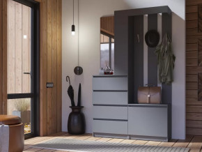 Прихожая Челси графит в Пыть-Яхе - pyt-yah.mebel-tymen.ru | фото