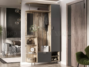 Прихожая Лика №2 1,2 м Дуб юкон, Графит в Пыть-Яхе - pyt-yah.mebel-tymen.ru | фото