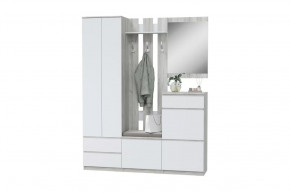 Прихожая Лори, набор №ДС-1, дуб серый/белый в Пыть-Яхе - pyt-yah.mebel-tymen.ru | фото