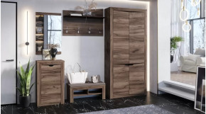 Прихожая серия Регина дуб самдал в Пыть-Яхе - pyt-yah.mebel-tymen.ru | фото