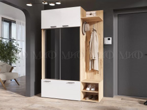 Прихожая Стелла Белый глянец холодный/Дуб Крафт в Пыть-Яхе - pyt-yah.mebel-tymen.ru | фото