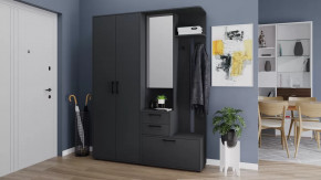 Прихожая «Витра» №4 Антрацит в Пыть-Яхе - pyt-yah.mebel-tymen.ru | фото