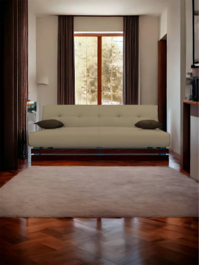 Прямой диван манго 1 Нео Латте/Подушки Нео Шоколад в Пыть-Яхе - pyt-yah.mebel-tymen.ru | фото