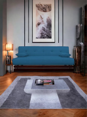 Прямой диван манго 1 Савана Деним/Планки орех в Пыть-Яхе - pyt-yah.mebel-tymen.ru | фото