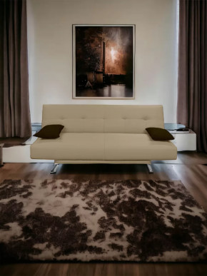 Прямой диван манго 2 Нео Латте/Подушки Нео Шоколад в Пыть-Яхе - pyt-yah.mebel-tymen.ru | фото