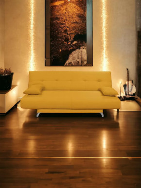 Прямой диван манго 2 Савана Елоу в Пыть-Яхе - pyt-yah.mebel-tymen.ru | фото