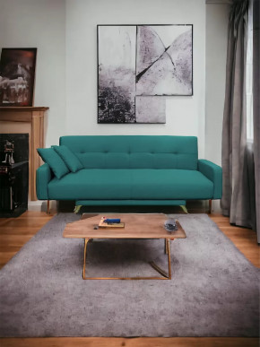 Прямой диван с подлокотниками манго 3 Савана Лагун в Пыть-Яхе - pyt-yah.mebel-tymen.ru | фото