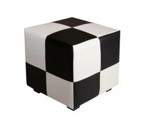 Пуф детский квадратный Марио (черно-белый) в Пыть-Яхе - pyt-yah.mebel-tymen.ru | фото